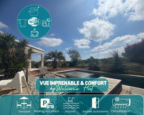 Maison Chatel, Confort, piscine & Calme Absolu