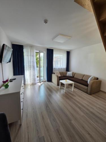 Posezení v ubytování Apartamenty Zachodnia Przystań