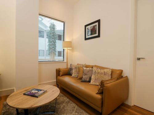 Coin salon dans l'établissement Flat 53