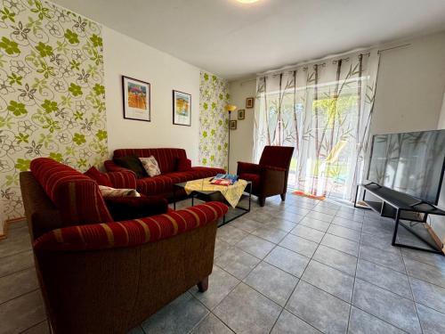 Μια τηλεόραση ή/και κέντρο ψυχαγωγίας στο Ferienhaus Nordsee