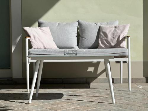 Ein Sitzbereich in der Unterkunft Eremes Rooms & Apartments