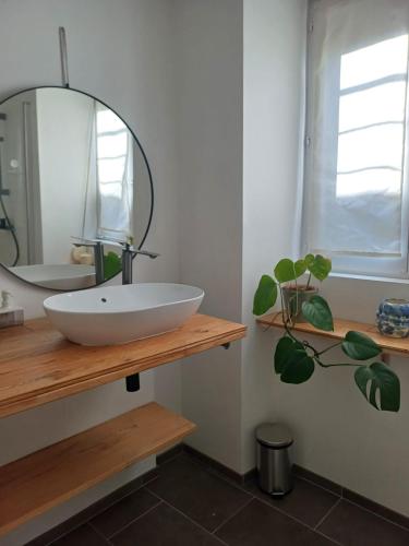 Koupelna v ubytování Celeste B&B