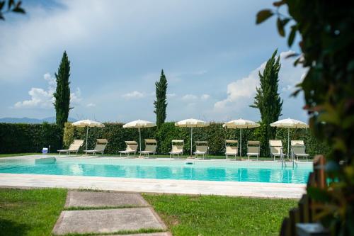 Bazén v ubytování Le Colombaie Country Resort nebo v jeho okolí