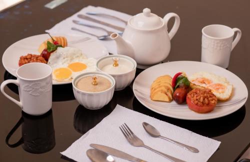 Mad i lodgen eller i nærheden