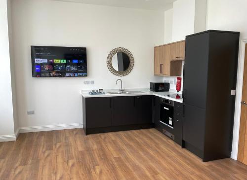 Kuchyň nebo kuchyňský kout v ubytování 8 Clifton Terrace