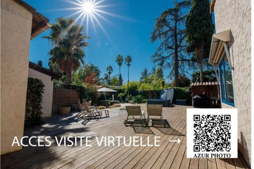 ภาพในคลังภาพของ 06V - Beautiful villa with spa pool and tennis ในบิโอต์