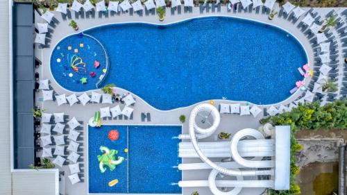 a rendering of a pool at a resort at Bonita Luxury Resort & Spa in Durrës