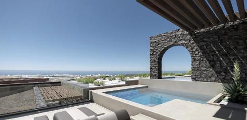 Sensational Santorini Villa 1 Bedroom Villa Grace Private Pool