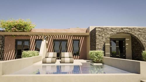 Sensational Santorini Villa 1 Bedroom Villa Grace Private Pool