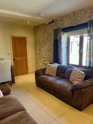 Χώρος καθιστικού στο Hills Farm Stays