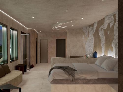 Deluxe Santorini Villa 1 Bedroom Villa Cherished View Private Pool & Sea