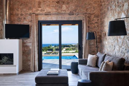 Luxury Rhodes Villa Amina Villa Sea View Private Swimming Pool
