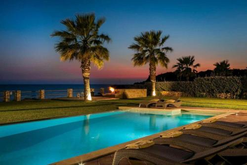 Astounding Seafront Kefalonia Villa 3 Bedrooms Villa Alegria Private Pool