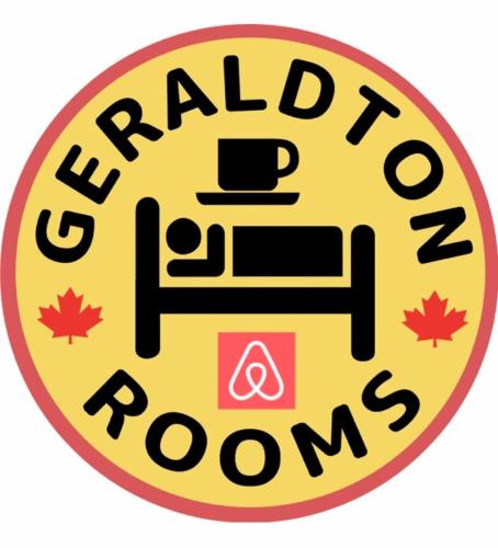 Сертификат, награда, вывеска или другой документ, выставленный в Geraldton Rooms