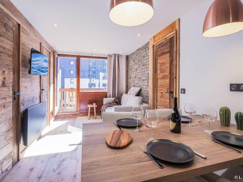 Appartement rénové 2 pièces cabine à Tignes Val Claret