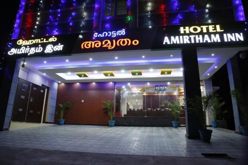Certifikát, hodnocení, plakát nebo jiný dokument vystavený v ubytování Hotel New Amirtham inn