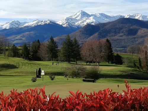 Appartement 3 étoiles, 2 chambres , cuisine aménagée, terrasse, face à la chaîne des Pyrénées