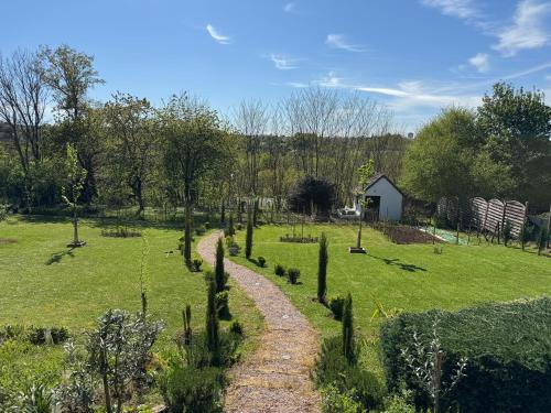 Taman di luar Un havre de paix en Berry