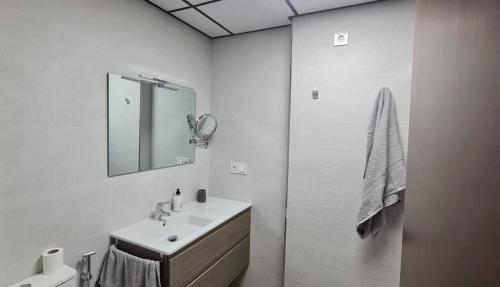 Koupelna v ubytování Apartamento con Piscina