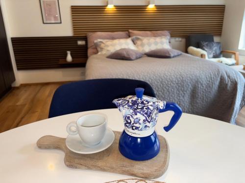 Ліжко або ліжка в номері Ocean View Suite near Sky Lagoon