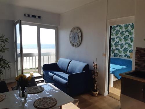 Χώρος καθιστικού στο Vue exceptionnelle plage Siouville-Hague