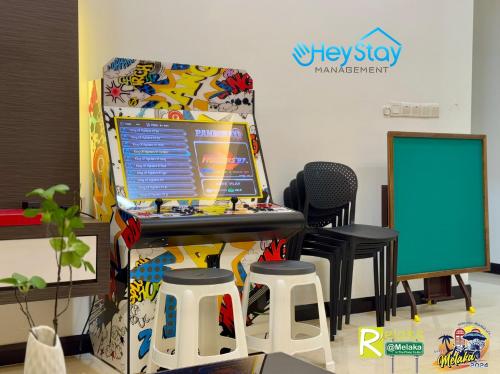 Sala de juegos en Silver Scape Residence Melaka Raya By Heystay Management