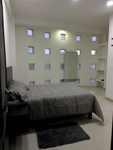 Ένα ή περισσότερα κρεβάτια σε δωμάτιο στο Luxury apartment room