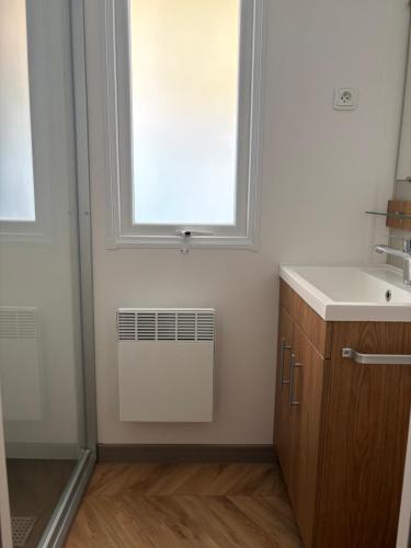Koupelna v ubytování M H 3 Chambres