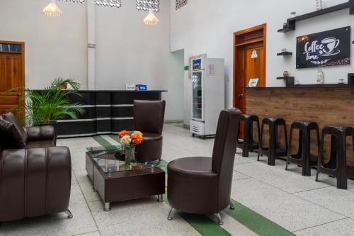 Posezení v ubytování Hotel Cafetto