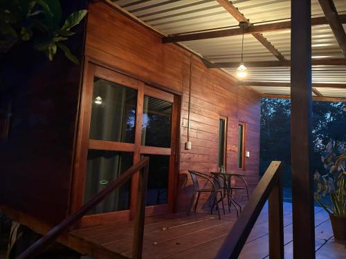 Balkón nebo terasa v ubytování Hotel Quiloma Ranch