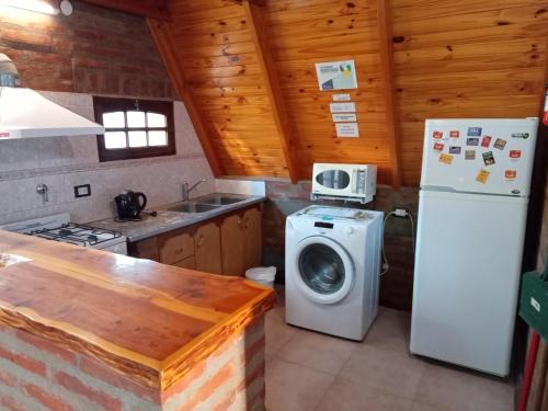 Køkken eller tekøkken på Complejo Aguador Sur