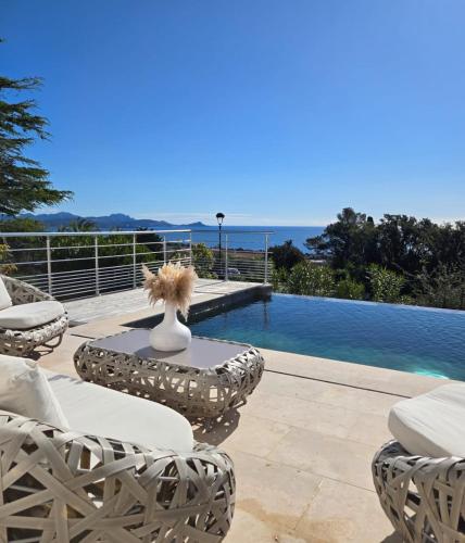 Villa Bali, magnifique vue mer et Esterel