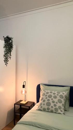 Ένα ή περισσότερα κρεβάτια σε δωμάτιο στο Quarto duplo superior
