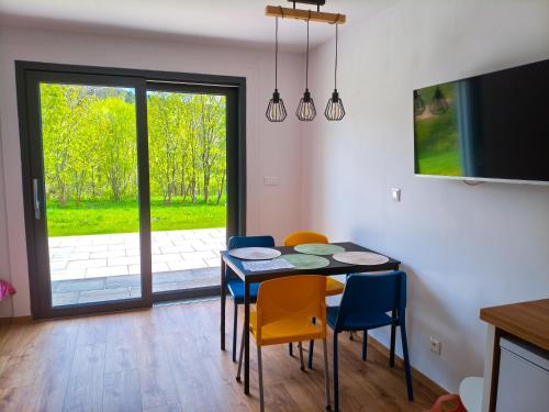 TV a/nebo společenská místnost v ubytování Apartmán Matylda - Deštné v Orlických horách