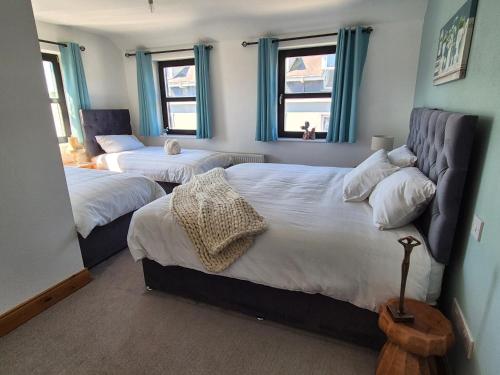 Spacious Apartment Killorglin Town Centreにあるベッド