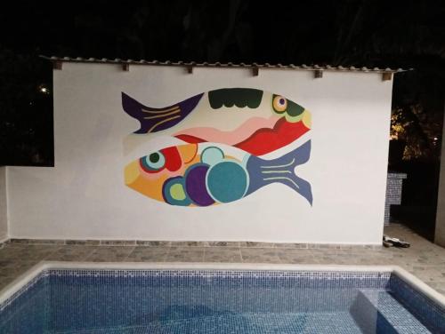 Kolam renang di atau dekat dengan Chilo's Bed and Breakfast