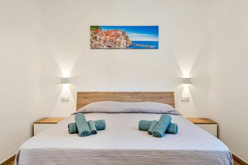 Ένα ή περισσότερα κρεβάτια σε δωμάτιο στο Luxury Apartment - Colibrì