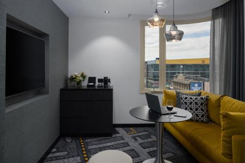 Et opholdsområde på Pullman Melbourne City Centre