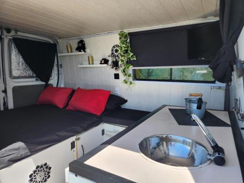 Posezení v ubytování Furgoneta camper