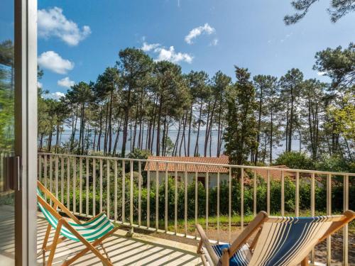 Grande Villa 14 Pers - Vue Imprenable sur Lac - Tranquillité à Biscarrosse - FR-1-319-605