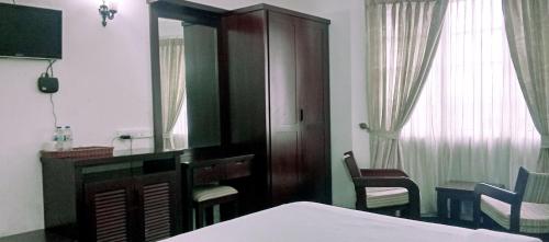 Televisyen dan/atau pusat hiburan di The Rock Hotel
