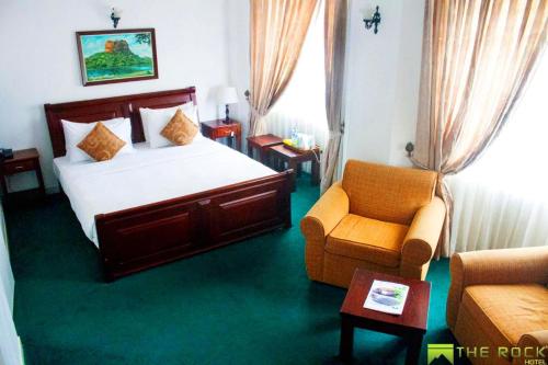Katil atau katil-katil dalam bilik di The Rock Hotel