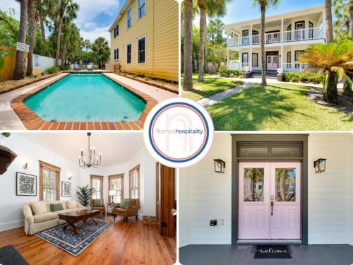 Бассейн в Be a Nomad - Charming Pool House 1 block to beach или поблизости