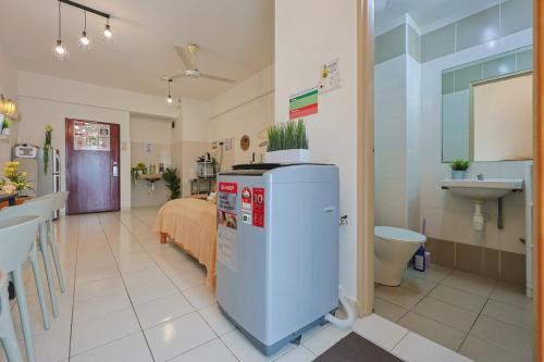 Kuchyň nebo kuchyňský kout v ubytování 5mins to Sunway Pyramid #Subang SS15 Cozy Studio Menara Rajawali