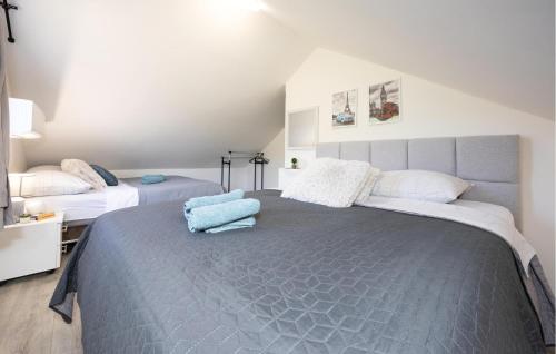 Katil atau katil-katil dalam bilik di Stunning Home In Kricke