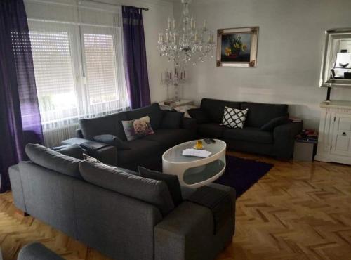 Χώρος καθιστικού στο Holiday Home Dugo Selo M&A