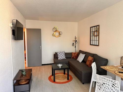 Khu vực ghế ngồi tại Calanques By Bellavista 300m de la plage - parking - loggia