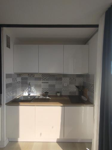 Dapur atau dapur kecil di Côté Marina