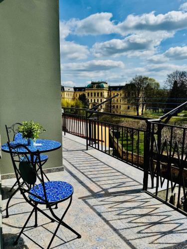 Un balcón o terraza de Apartmán HUGO