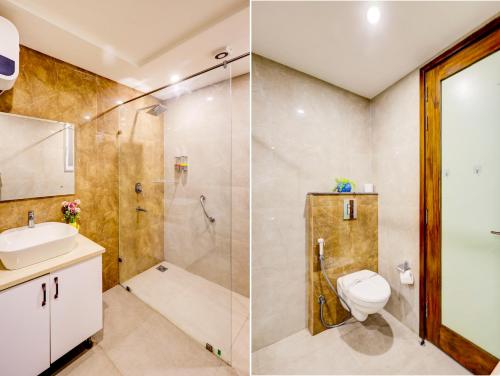 Koupelna v ubytování Far residency